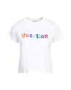 Psc Woman T-shirt White Size L Cotton In White
