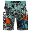 Psd Mens  Bart Day Of The Dead Underwear In Orange/teal/white