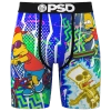 Psd Mens  Bart Vibes Underwear In Blue/yellow/black