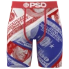 Psd Mens  Boricua Benjis Underwear In Red