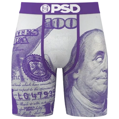 Psd Mens  C-note Purp Briefs In Multi