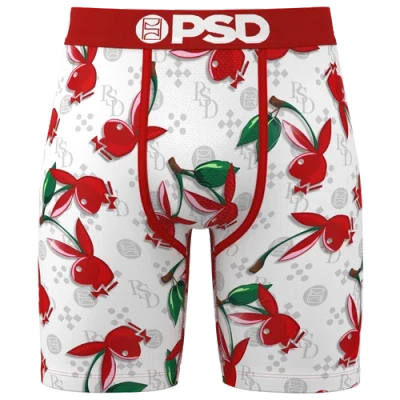 Psd Mens  Cherry Lux Underwear In White