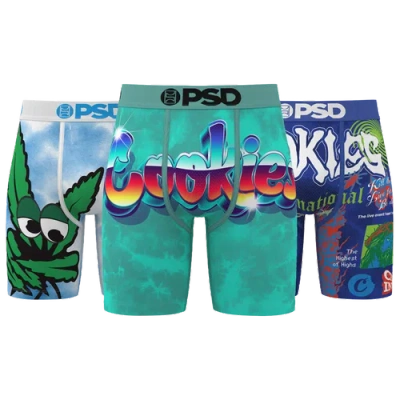 Psd Mens  Cookies High Underwear 3 Pack In Multi