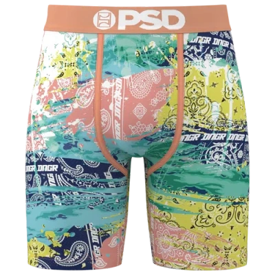 Psd Mens  Danger Paisley Mm Briefs In Multi