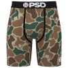 Psd Mens  Duck Camo Underwear In Green