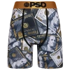 Psd Mens  Graphic Briefs In Gold/black
