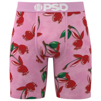 Psd Mens  Graphic Briefs In Pink