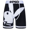 Psd Mens  Graphic Briefs In White/black