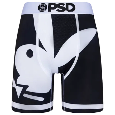 Psd Mens  Graphic Briefs In Black