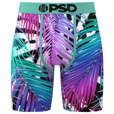 Psd Mens  Hype Palm Underwear In Teal/pink/white