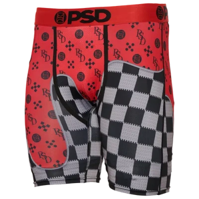 Psd Mens  Infra Luxe Underwear In Red/black/grey
