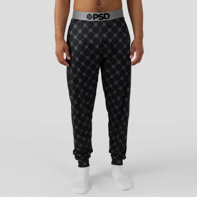 Psd Mens  Luxe Lounge Pants In Black/white