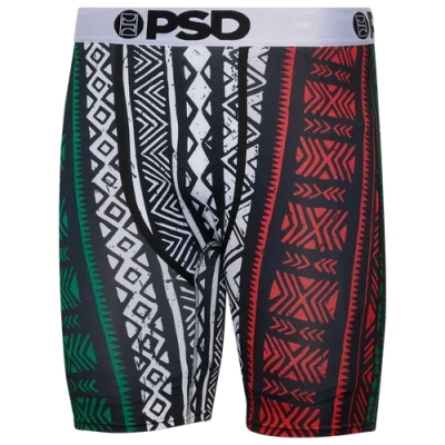Psd Mens  Mex Underwear In Green/white/red