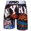 Psd Mens  Nyc Hustle Underwear In White/blue/orange