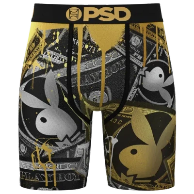 Psd Mens  Pb Money Underwear In Black/yellow