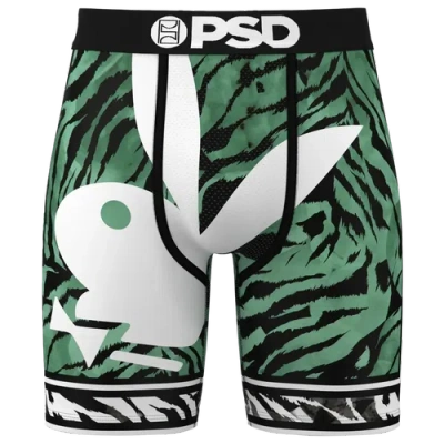 Psd Mens  Pb Safari Underwear In Green/white