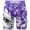 Psd Mens  Purp Lean Underwear In White/purple