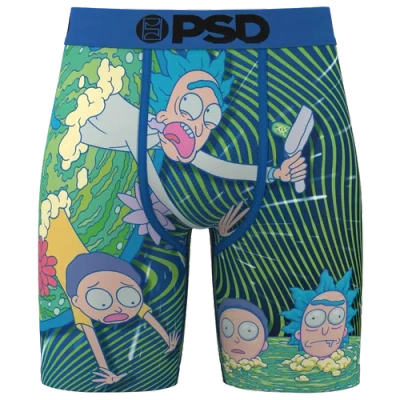 Psd Mens  R&m Portal Haze Underwear In Blue/green/multi