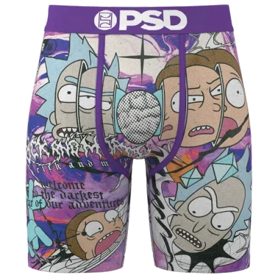 Psd Mens  R&m Void Underwear In Purple/multi