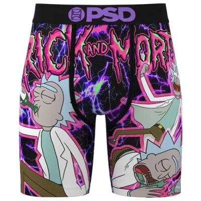 Psd Mens  Rick & Morty Galactic Underwear In Multi