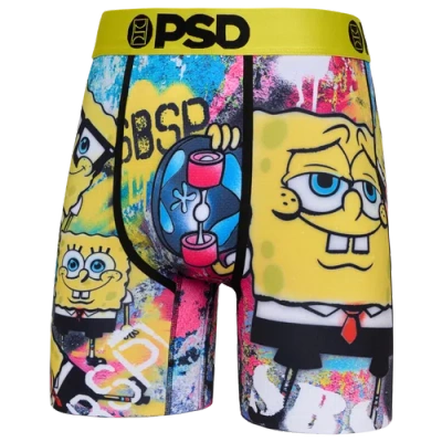 Psd Mens  Sbsp Underwear In Pink/yellow/black