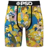 Psd Mens  Simpson Squad Underwear In Black/yellow/multi