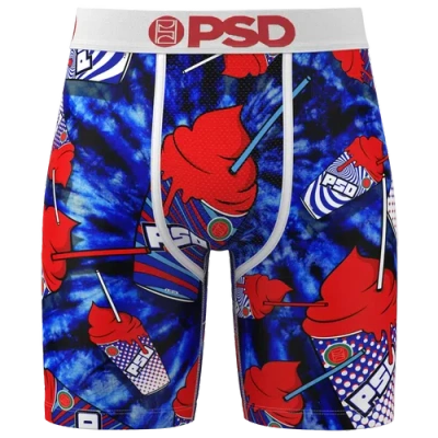 Psd Mens  Slurp Underwear In Blue/red/white