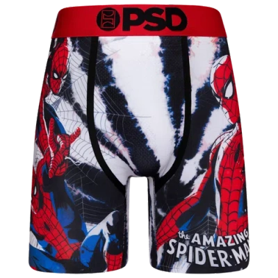 Psd Mens  Spiderman Underwear In Black/red/blue