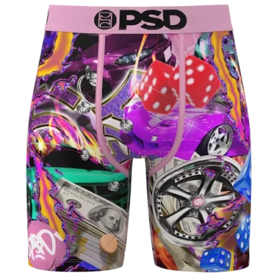 Psd Mens  Tuner Drip Briefs In Blue