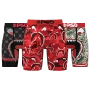 Psd Mens  Wf 3 Pack Underwear In Red