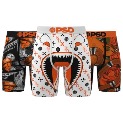 Psd Mens  Wf 3pk Shattered Backboard Underwear In Multi