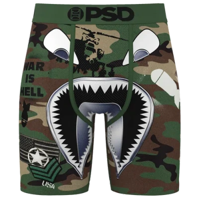 Psd Mens  Wf Bomber Underwear In Green/brown