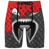 Psd Mens  Wf Lux Drip Briefs In Grey/red