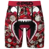 Psd Mens  Wf Red Cash Underwear In Red/silver/white
