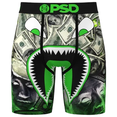 Psd Mens  Wf Sage Briefs In Green/white/black