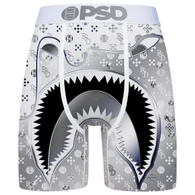 Psd Mens  Wf White Diamond Underwear In Gray