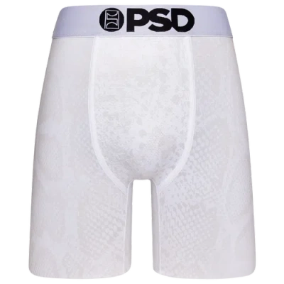 Psd Mens  White Scale Underwear In White/white