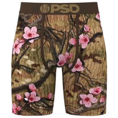 Psd Mens  Wild Bloom Brief In Brown