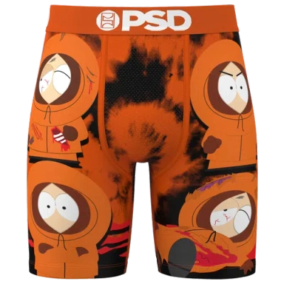 Psd Mens  You Killed Kenny Underwear In Orange/black