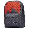 Psd Womens  Lux Drip Backpack In Gray/red