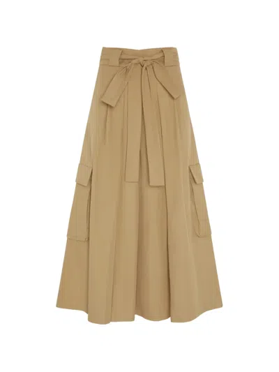 Psophia Cargo-pockets Trousers In Brown