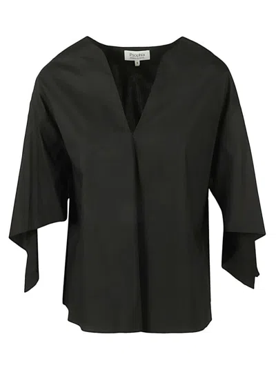 Psophia Cotton V-neck Top