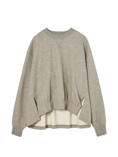 Psophia Crew-neck Sweatshirt In Gray