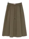 Psophia Drawstring Skirt In Green