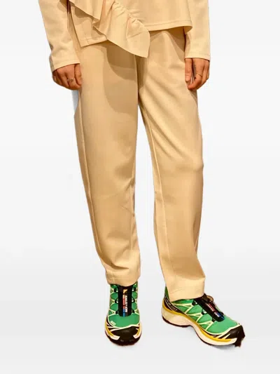 Psophia Drawstring Track Pants In Neutrals
