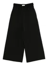Psophia Drawstring Trousers In Black
