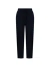 Psophia Elasticated Drawstring Trousers In Blue