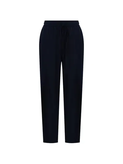 Psophia Elasticated Drawstring Trousers In Blue