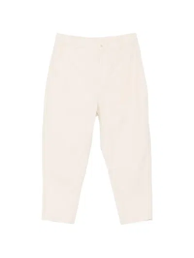 Psophia Elasticated-waistband Tapered Trousers In Gray