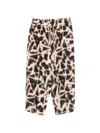 Psophia Geometric-print Drawstring Trousers In Multi